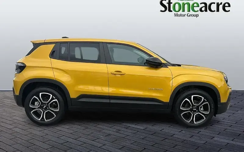 New Jeep Avenger Summit 101 HP (74 kW) 2025 Yellow SUV