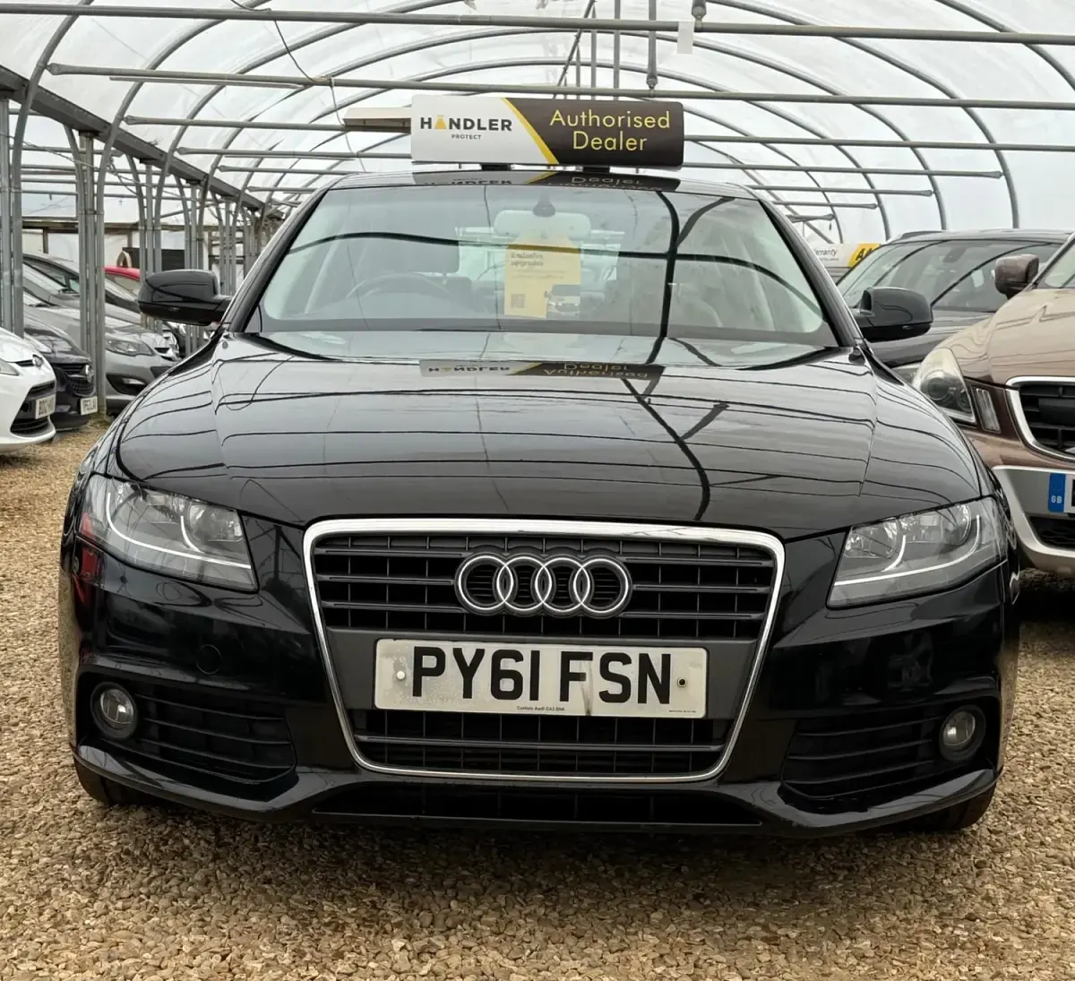 Usado Audi A4 211 CV (155 kW) 2012 Negro Berlina