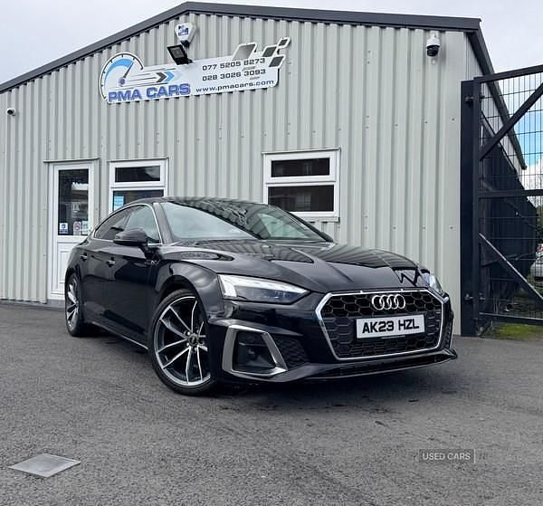 Used Audi A5 S-Line 2023 Black Coupe