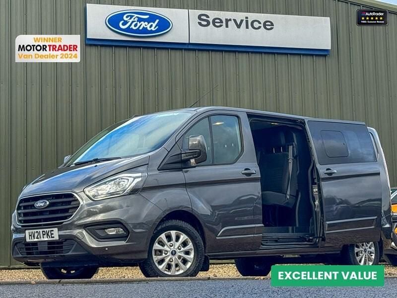 Used Ford Transit Custom Limited 130 HP (95 kW) 2021 Grey Van