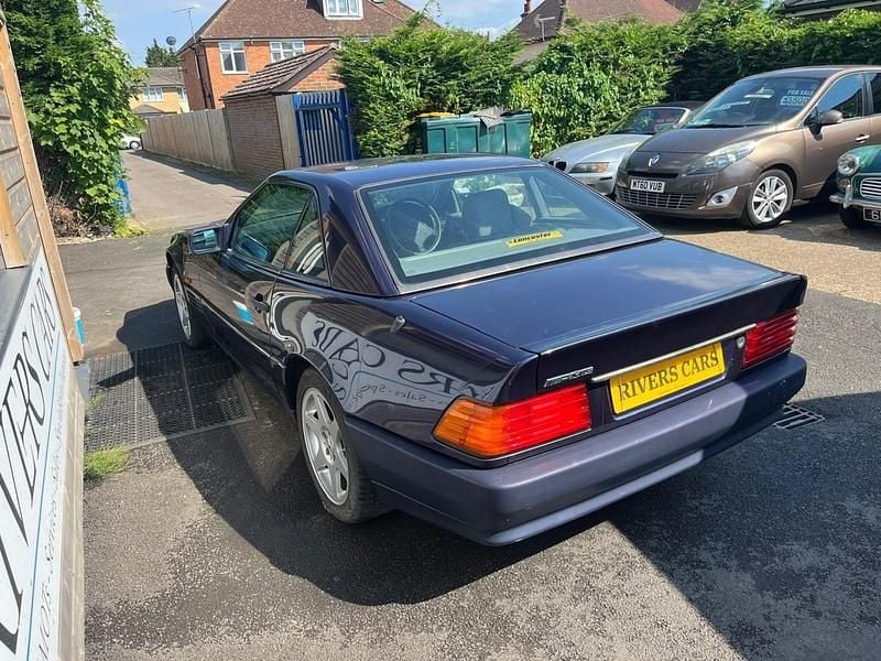 Used Mercedes SL500 1995 Blue Cabriolet