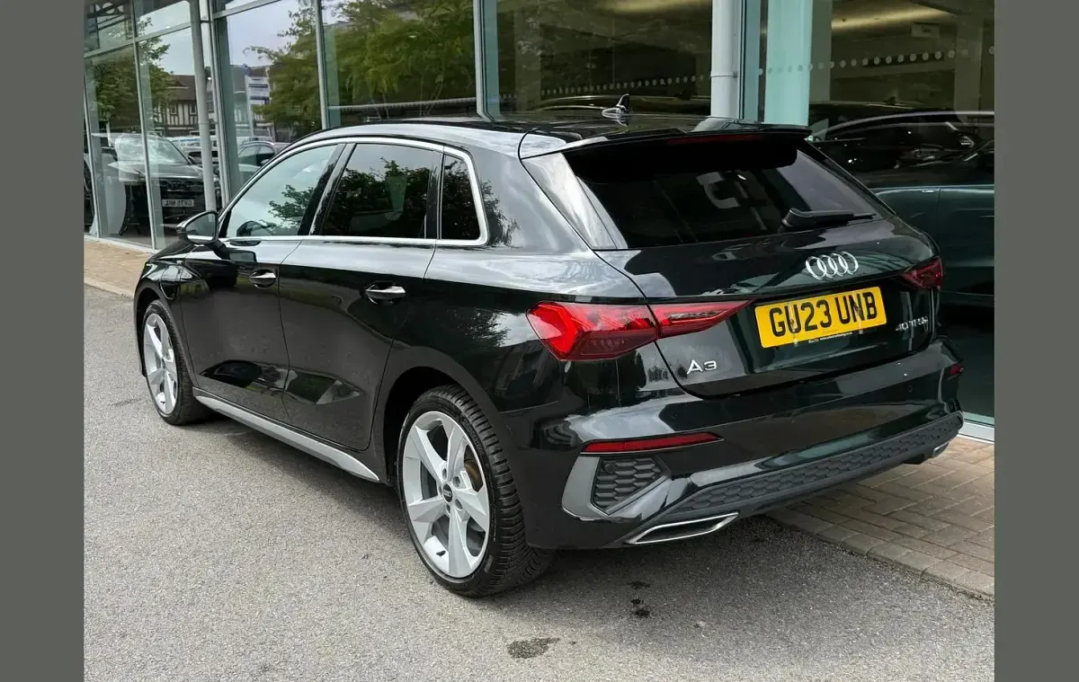 Used Audi A3 e-tron S-Line 200 HP (147 kW) 2023 Black Hatchback
