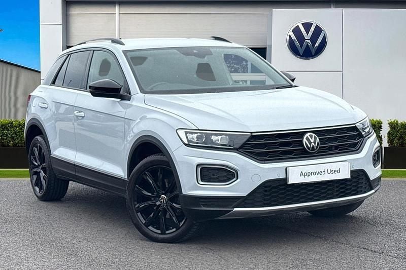 Silver Used 2022 VW T-Roc Black Edition SUV | £19,990 (Fair price) - Image 1/4