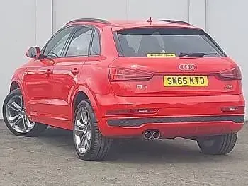 Used Audi Q3 S-line plus 184 HP (135 kW) 2016 Red SUV