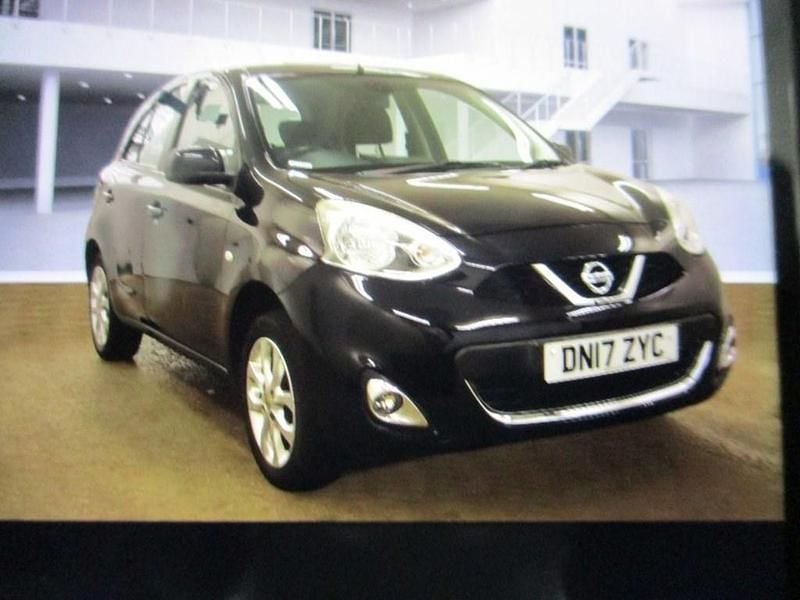 Black Used 2017 Nissan Micra Acenta Hatchback | £6,490 (Fair price) - Image 1/4