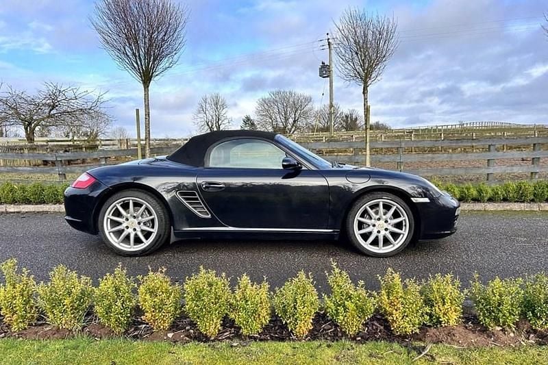 Used Porsche Boxster 245 HP (180 kW) 2008 Black Cabriolet
