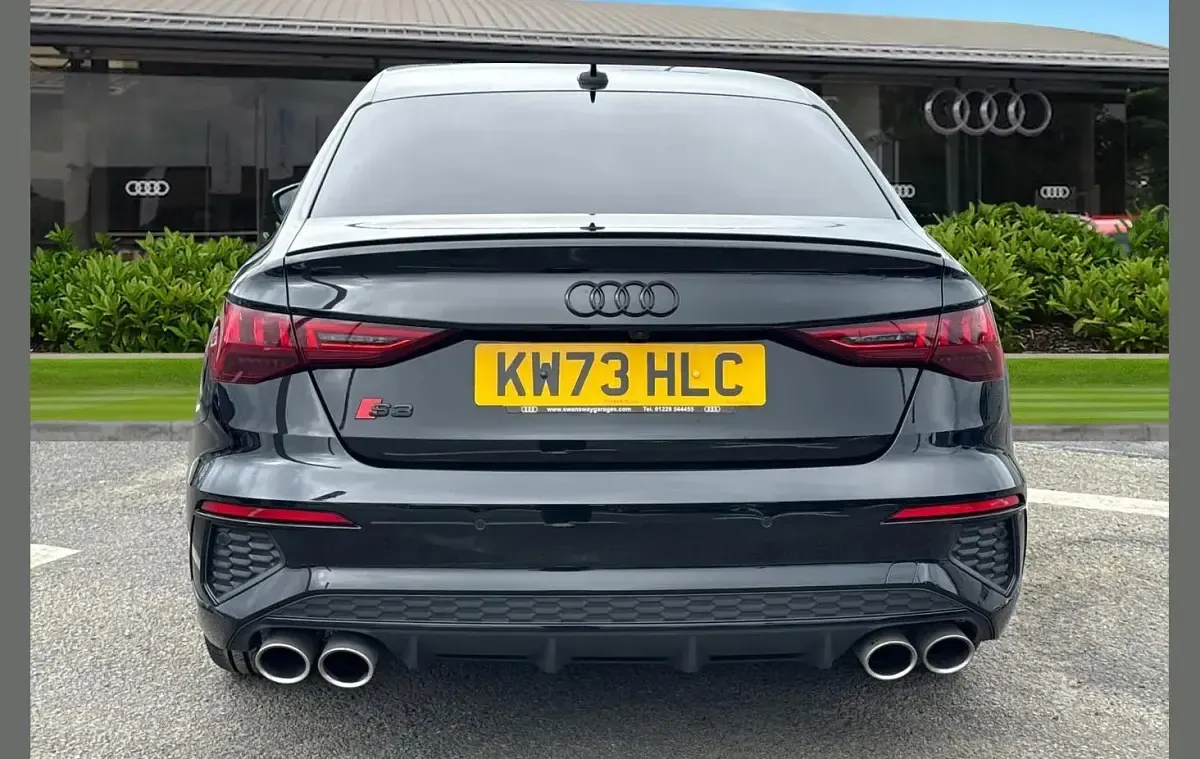 Used Audi A3 Black Edition 306 HP (225 kW) 2023 Black Sedan