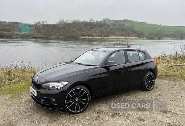 Used BMW 116 Sport Line 2018 Black Hatchback