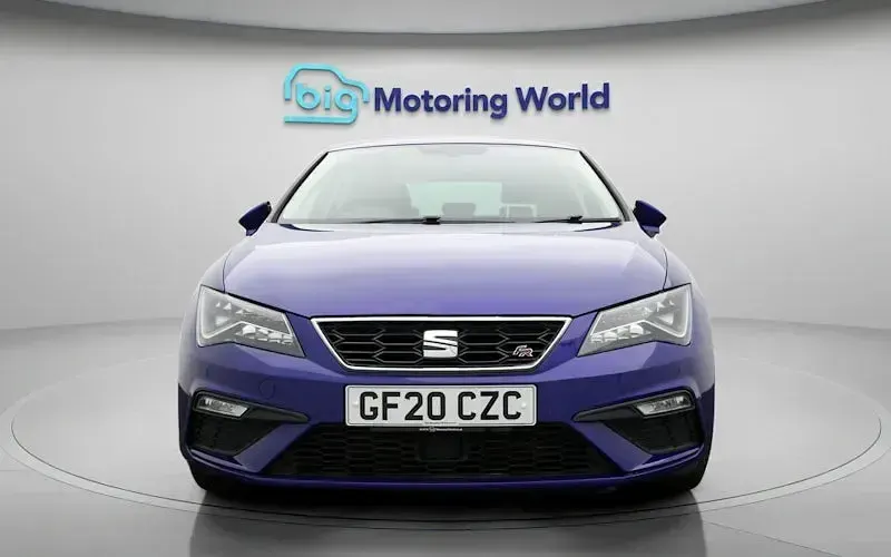 Used Seat Leon FR 131 HP (96 kW) 2020 Blue Hatchback