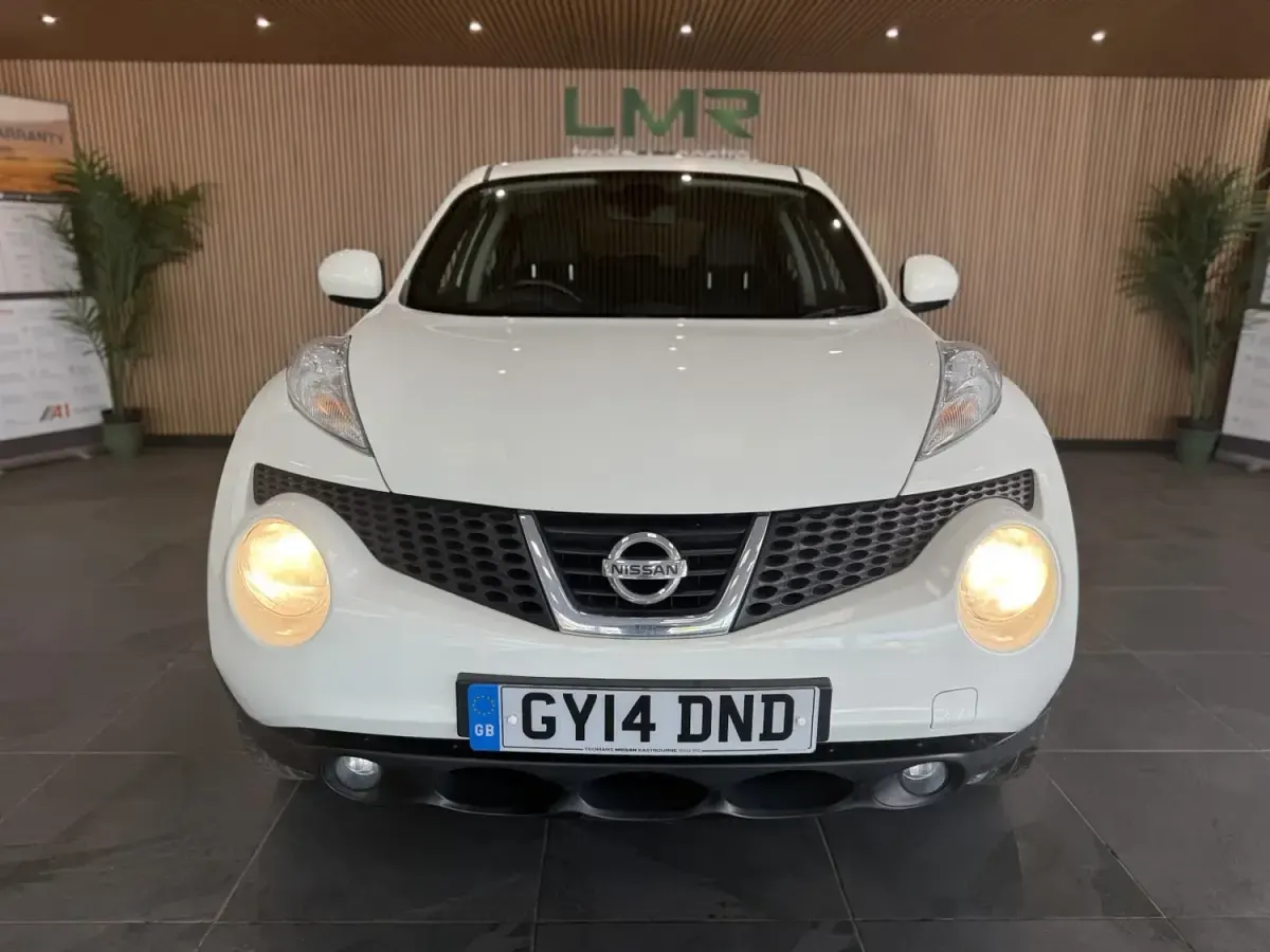 Używany Nissan Juke Tekna 2014 Biały SUV