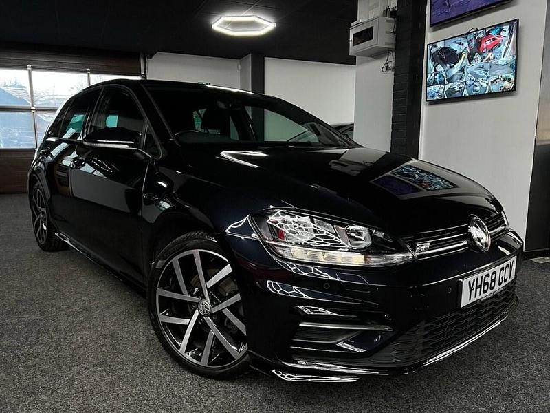 Used VW Golf VII R-line 150 HP (110 kW) 2018 Black Hatchback