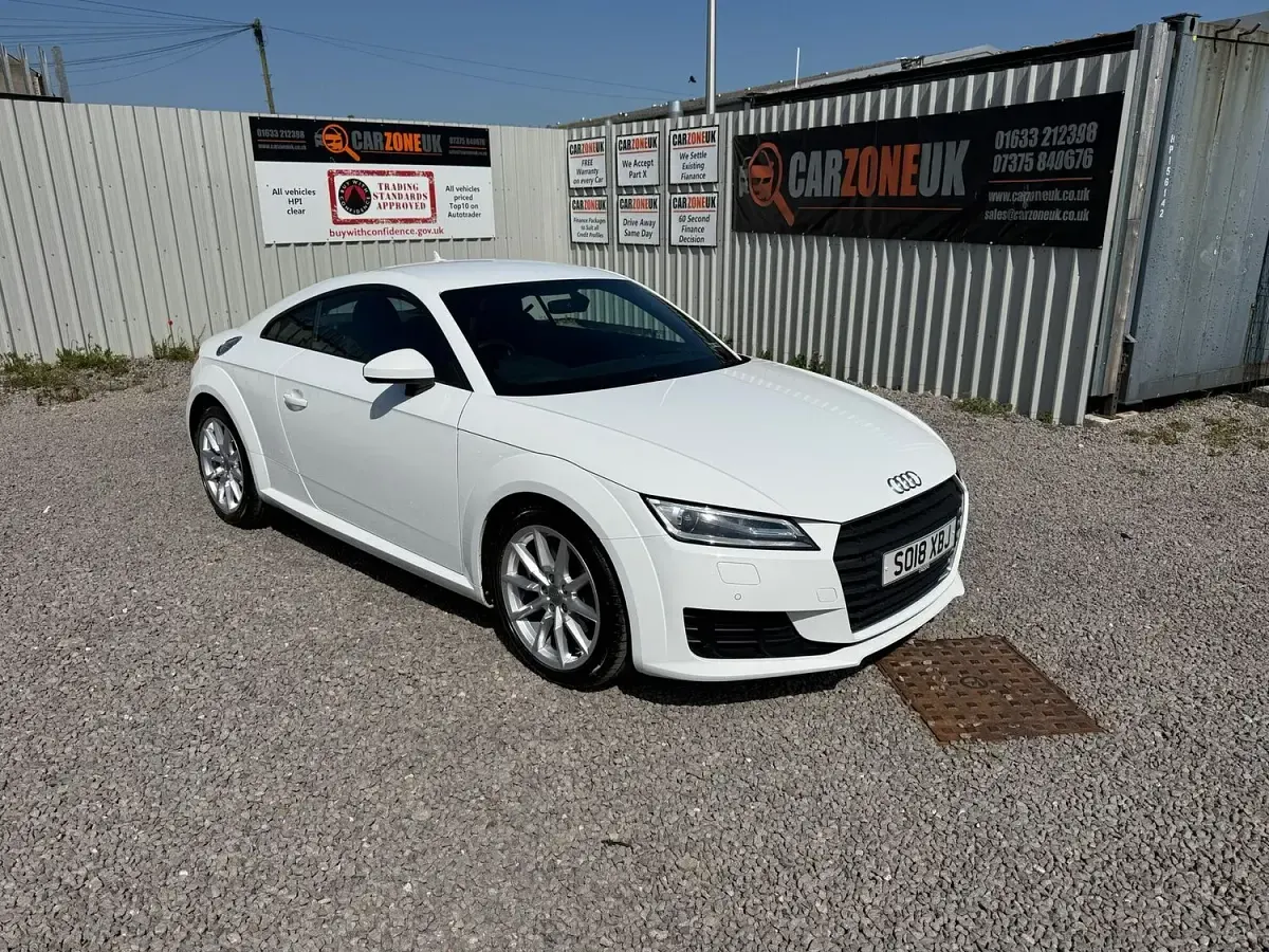 Used Audi TT Sport 180 HP (132 kW) 2018 White Coupe