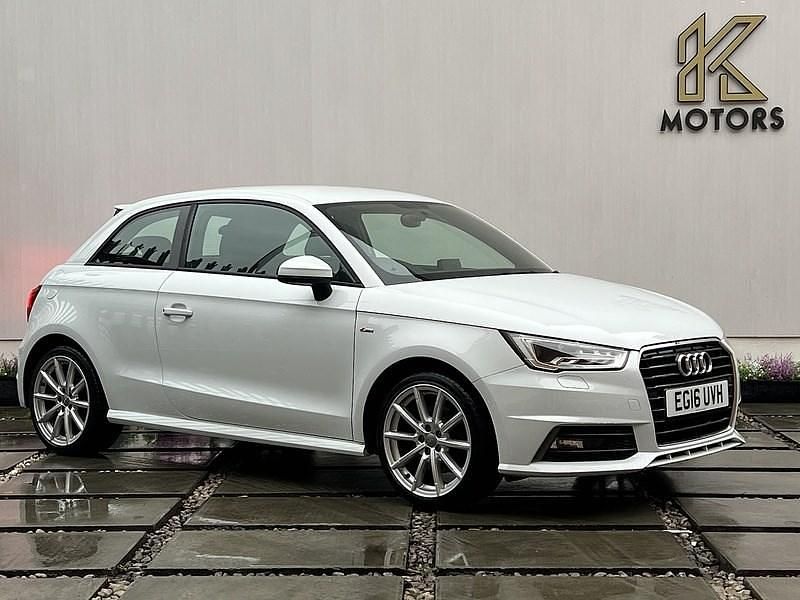 White Used 2016 Audi A1 S-Line Hatchback | £10,100 (Fair price) - Image 1/3
