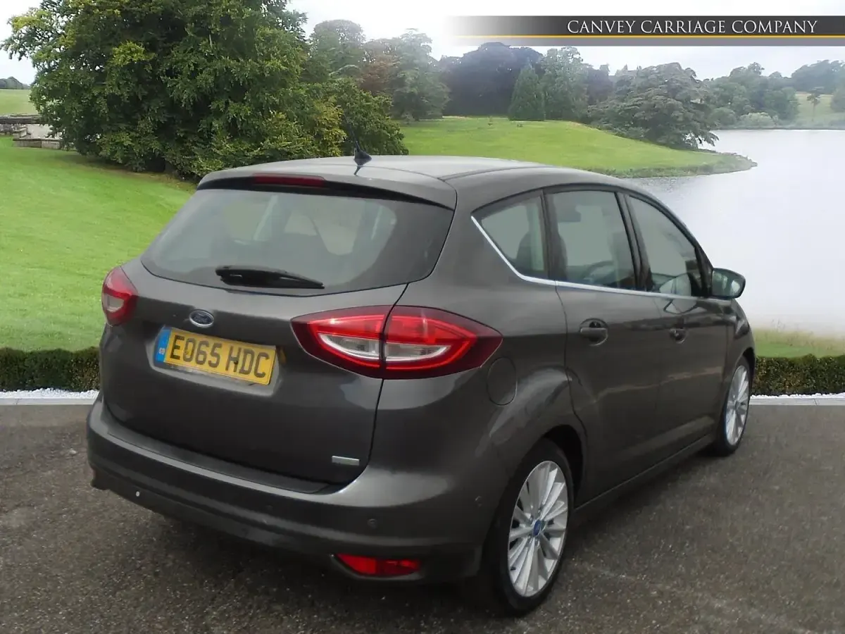 Used Ford C-MAX Titanium 125 HP (91 kW) 2015 Grey MPV
