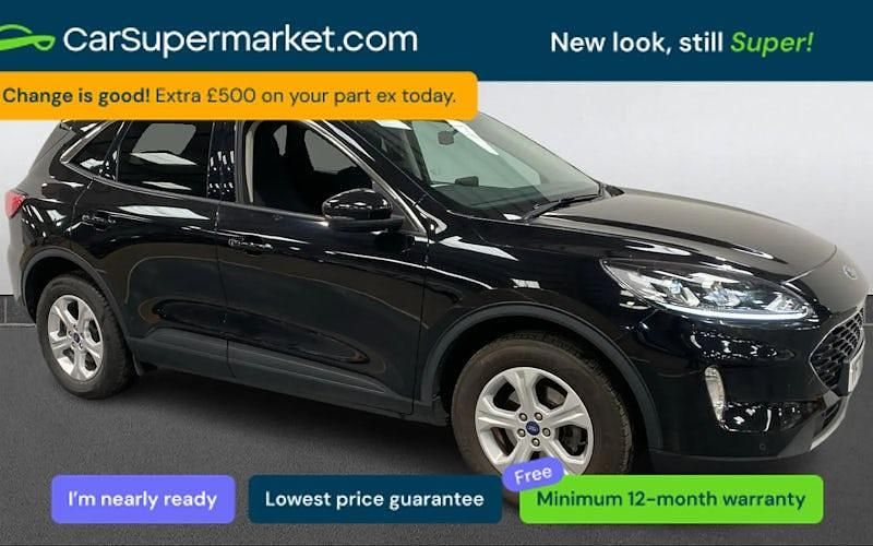 Used Ford Kuga Zetec 120 HP (88 kW) 2020 Black SUV