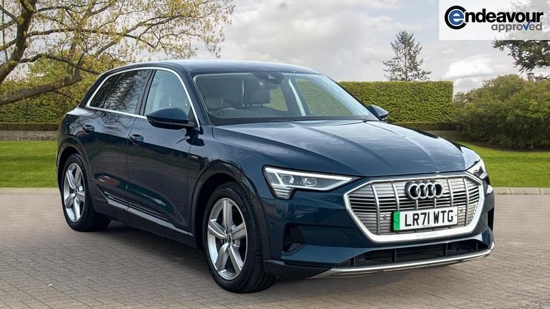 Used Audi e-tron Design 230 kW (313 HP) 2021 Blue SUV