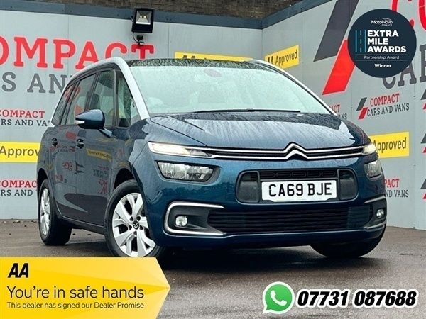Blue Used 2019 Citroën C4 PureTech MPV | £10,995 (Fair price) - Image 1/1