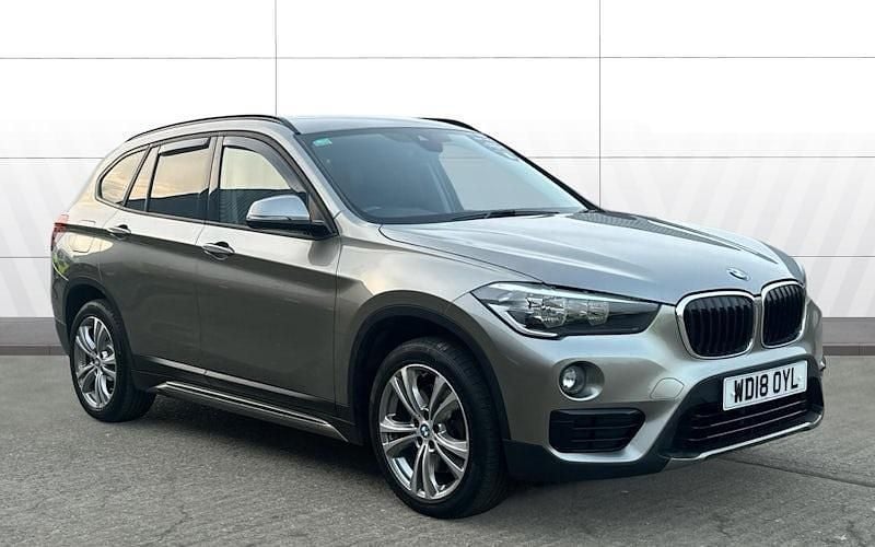 Used BMW X1 Sport Line 190 HP (139 kW) 2018 Silver SUV