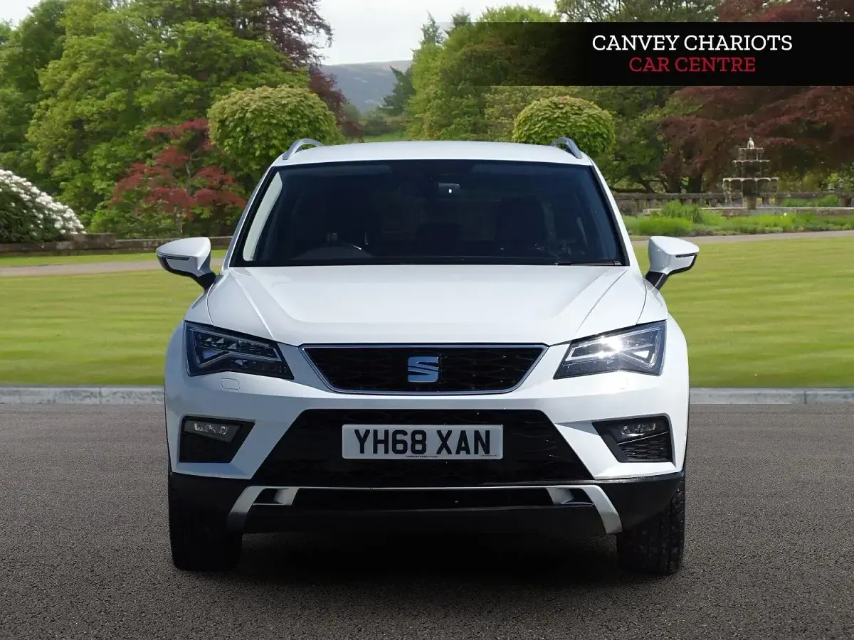 Used Seat Ateca SE 115 HP (84 kW) 2018 White SUV