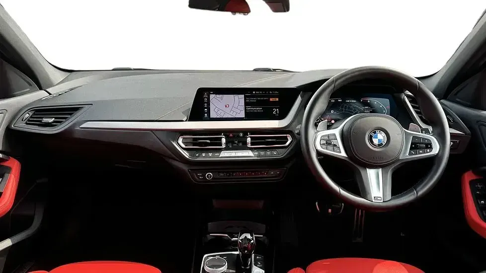 Used BMW M135 Shadowline 302 HP (222 kW) 2020 Red Hatchback