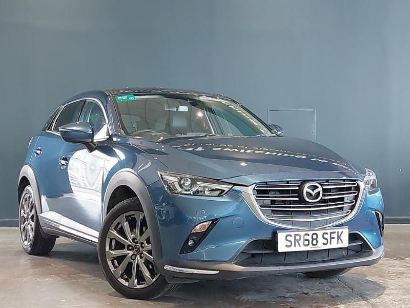 Blue Used 2018 Mazda CX-3 Inclusive SUV | £12,998 (Fair price) - Image 1/4