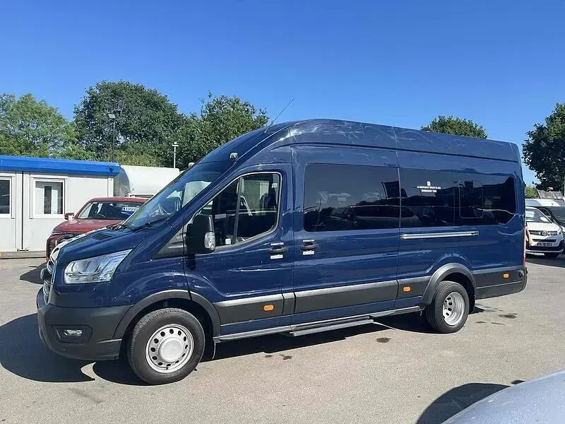 Used Ford Transit 130 HP (95 kW) 2019 Blue Van