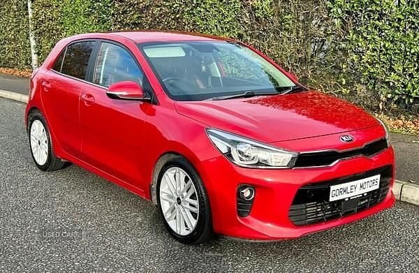 Used Kia Rio First Edition 118 HP (86 kW) 2017 Red Hatchback