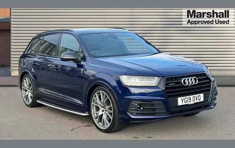Used Audi Q7 Advanced 286 HP (210 kW) 2019 Blue SUV