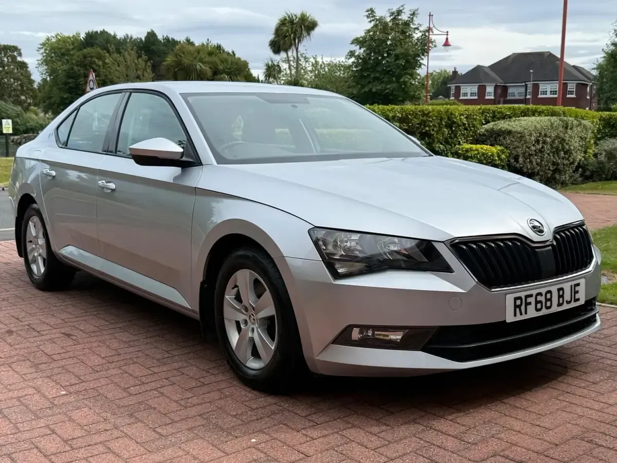 Used Skoda Superb 120 HP (88 kW) 2019 Grey Hatchback