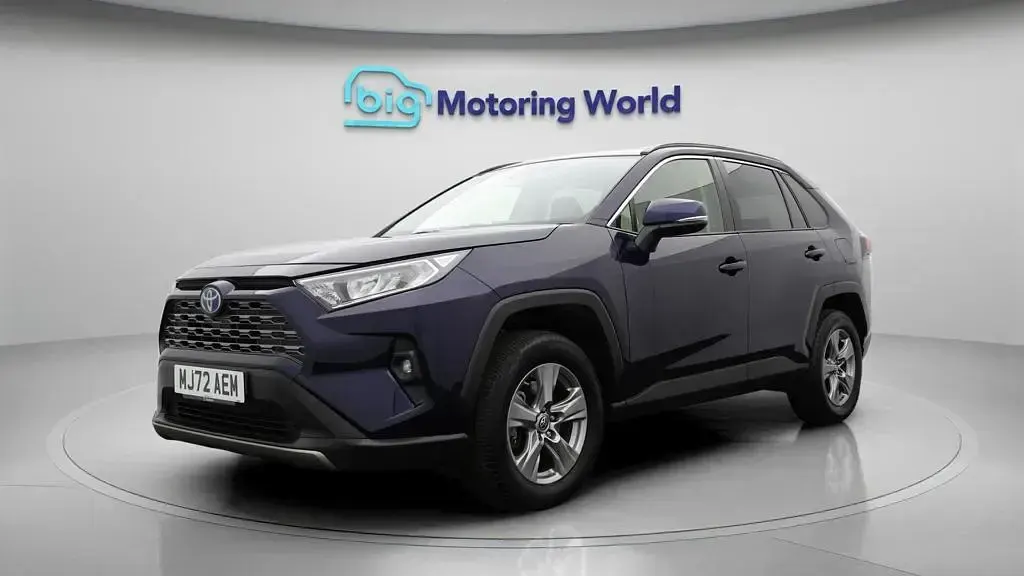 Used Toyota RAV4 Hybrid 218 HP (160 kW) 2022 Blue SUV