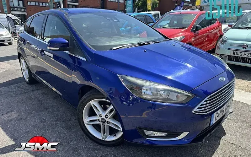 Begagnad Ford Focus Titanium 125 HK (91 kW) 2017 Halvkombi