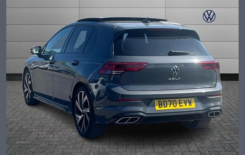 Used VW Golf VIII R-line 130 HP (95 kW) 2020 Grey Hatchback