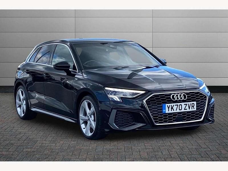 Mythos black Used 2020 Audi A3 Comfort Hatchback | £19,850 (Expensive) - Image 1/4