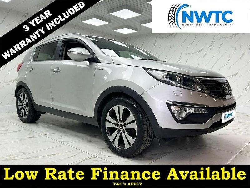 Silver Used 2013 Kia Sportage 3 SUV | £4,895 (Fair price) - Image 1/4