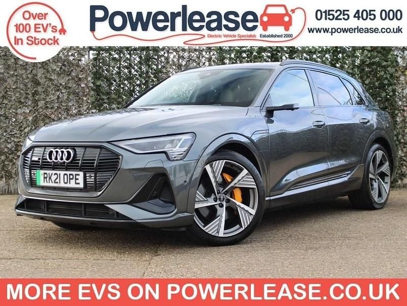 Grey Used 2021 Audi e-tron Business SUV | £28,444 - Image 1/4