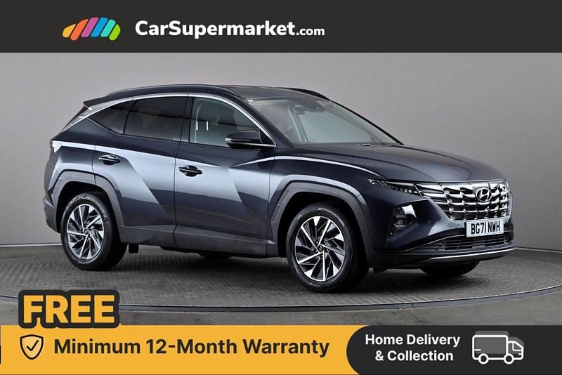 Grey Used 2021 Hyundai Tucson Premium SUV | £18,476 (A bit pricey) - Image 1/4