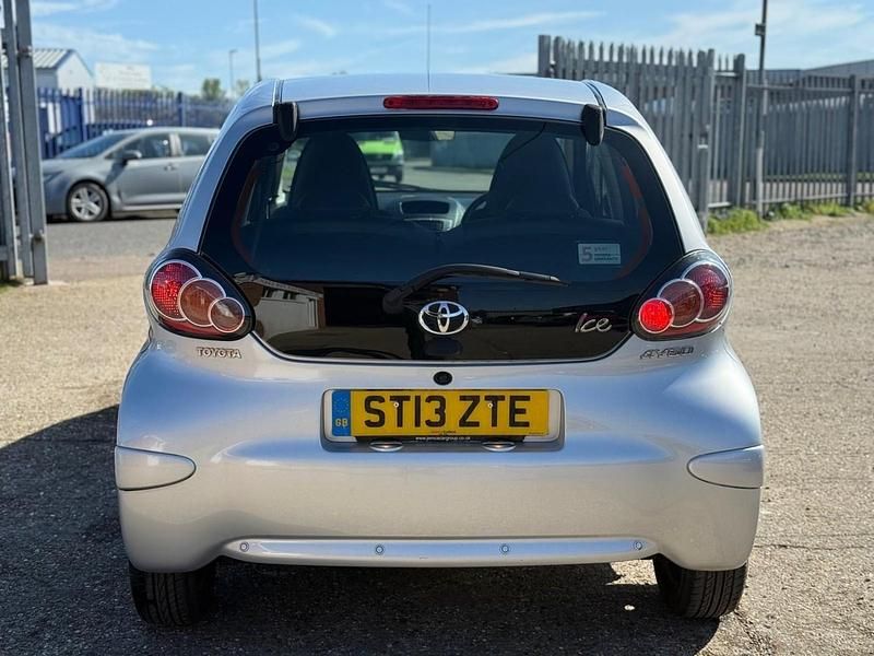 Used Toyota Aygo 68 HP (50 kW) 2013 Silver Hatchback