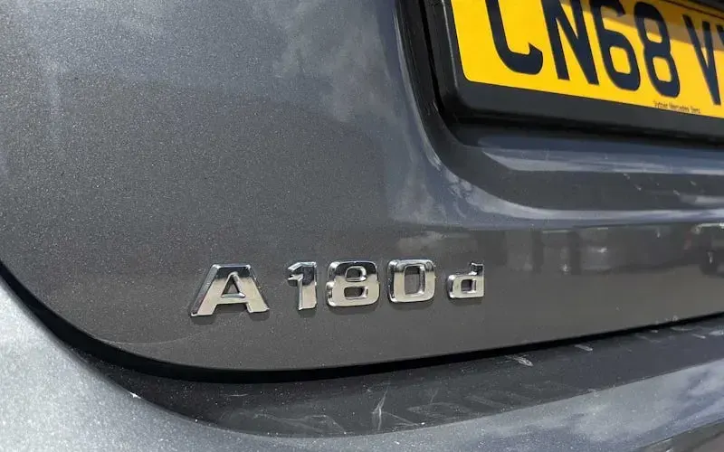 Used Mercedes A180 AMG line 116 HP (85 kW) 2018 Grey Hatchback