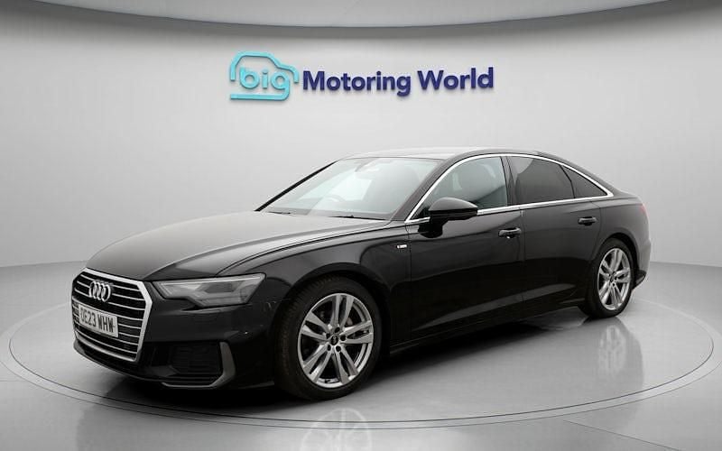 Used Audi A6 S-Line 204 HP (150 kW) 2023 Black Sedan
