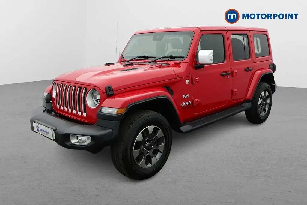 Begagnad Jeep Wrangler Overland 270 HK (198 kW) 2021 Röd SUV