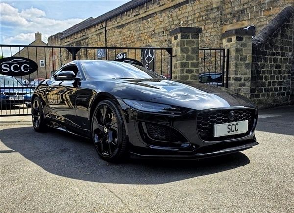 Santorini black Used 2023 Jaguar F-Type S Coupe | £55,695 (Fair price) - Image 1/1