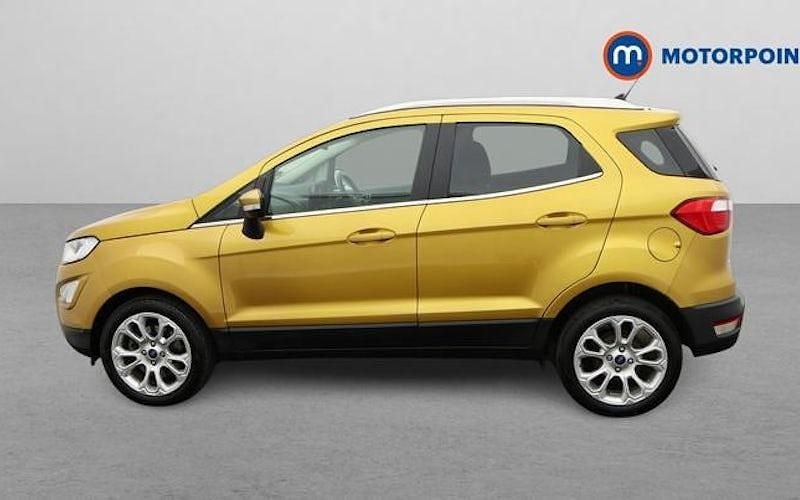 Used Ford Ecosport Titanium 101 HP (74 kW) 2020 Yellow SUV