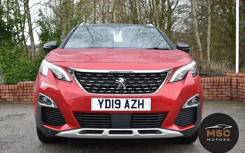 Used Peugeot 3008 GT-line 131 HP (96 kW) 2019 Red SUV