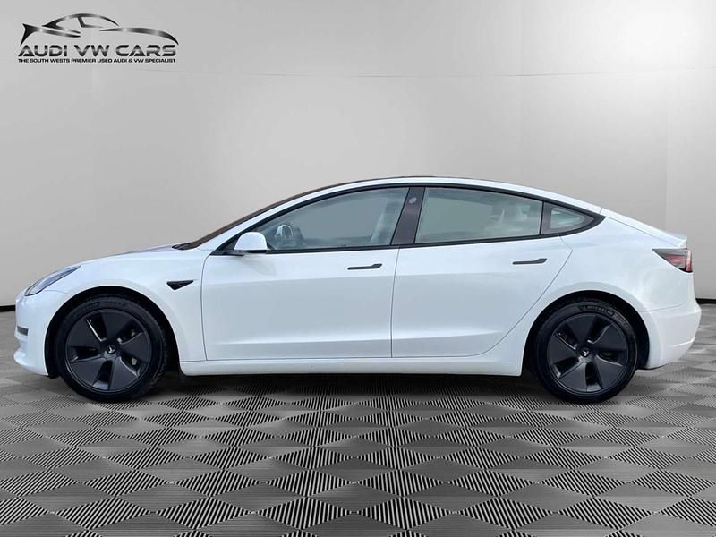 Used Tesla Model 3 Long Range AWD 77 kW (106 HP) 2021 White Sedan