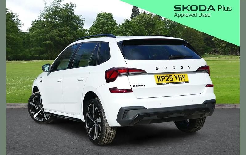 Used Skoda Kamiq Monte Carlo 150 HP (110 kW) 2025 White SUV