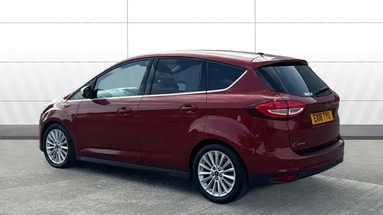 Usado Ford C-MAX Titanium 120 HP (88 kW) 2018 Vermelho Monovolume