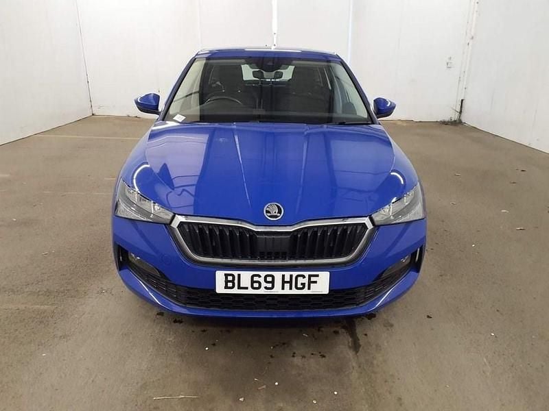 Used Skoda Scala SE 115 HP (84 kW) 2019 Blue Hatchback
