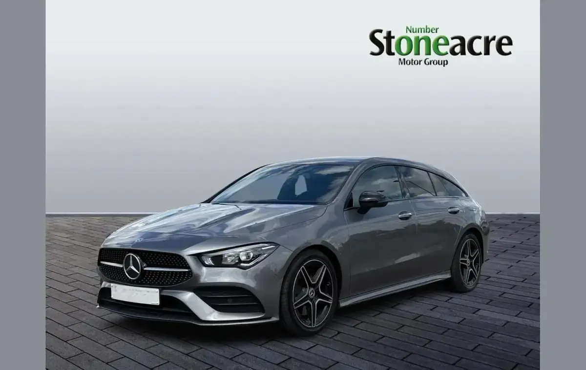 Used Mercedes CLA200 AMG Line Premium 161 HP (118 kW) 2023 Grey Coupe