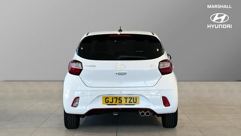 Nowe Hyundai i10 N Line 90 KM (66 kW) 2025 Biały Hatchback