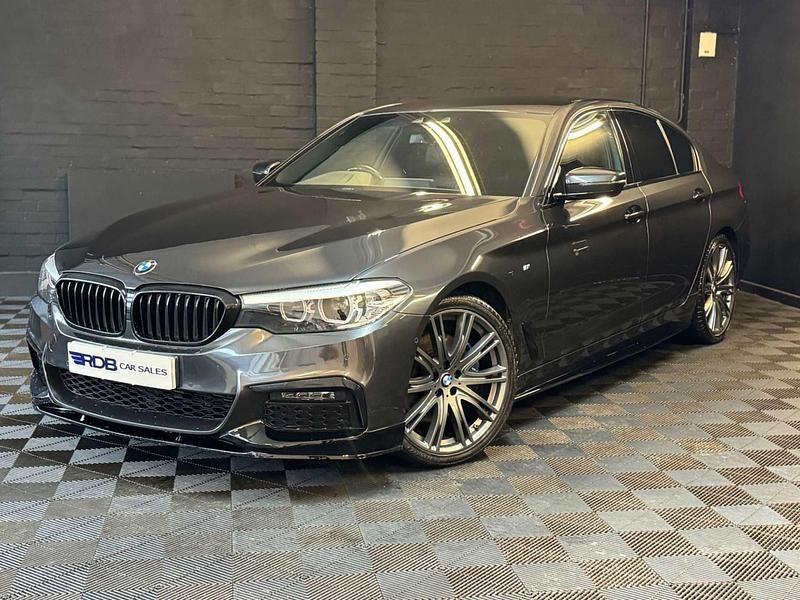 Grey Used 2018 BMW 530 M Sport Sedan | £21,340 (Fair price) - Image 1/4